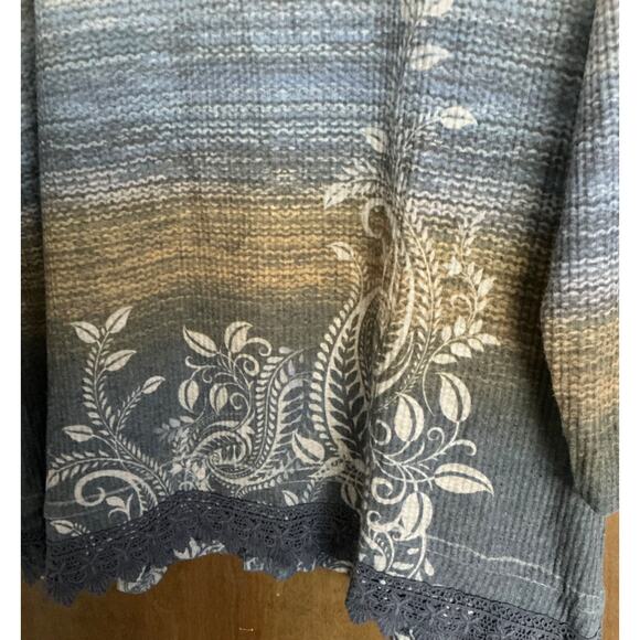 CJ Banks Woman Long Sleeve Pullover Top Tunic Turtleneck 2X - Picture 2 of 8